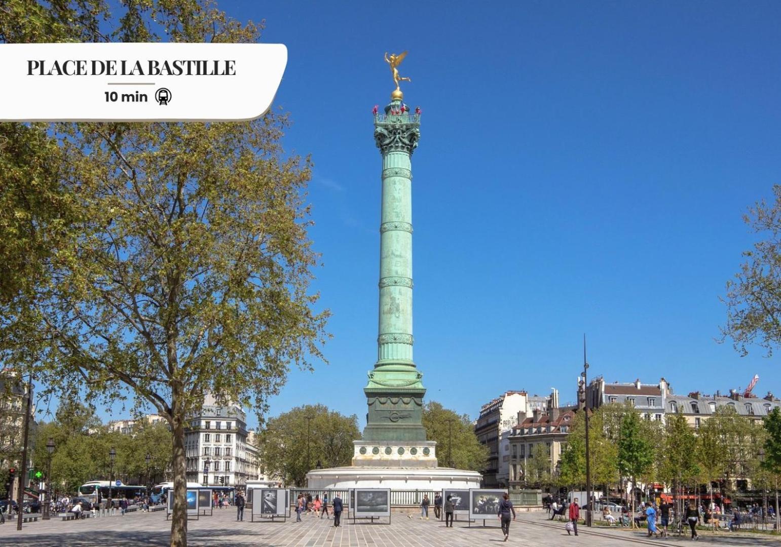 Suite Cd : Superb Parisian Apartment Zewnętrze zdjęcie